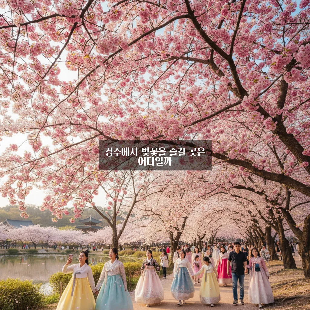 경주 겹벚꽃 명소 관련 이미지 1