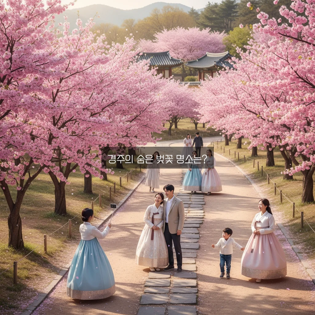 경주 겹벚꽃 명소 관련 이미지 2