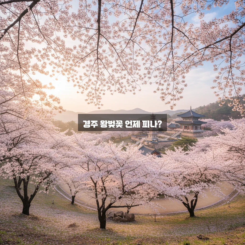 경주 왕벚꽃 개화시기 관련 이미지 3