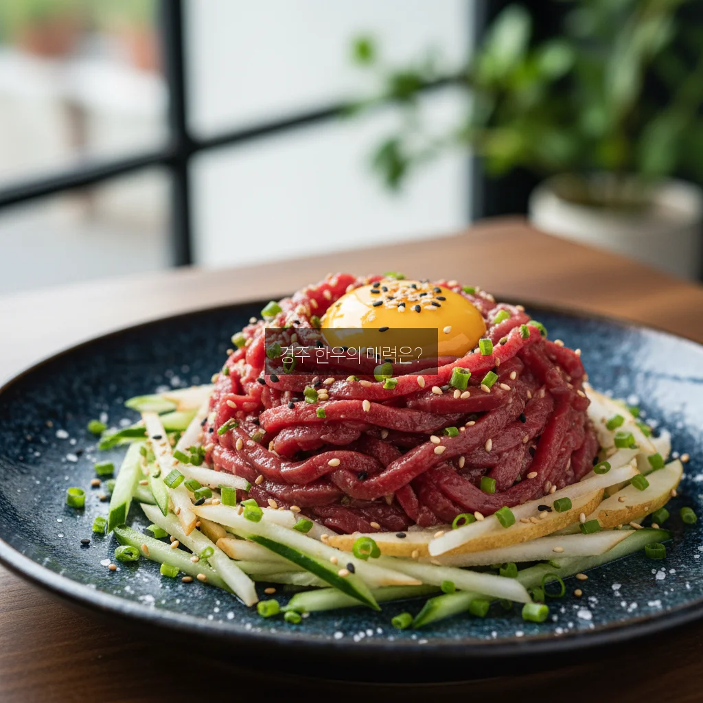 경주 한우육회 술집 관련 이미지 2