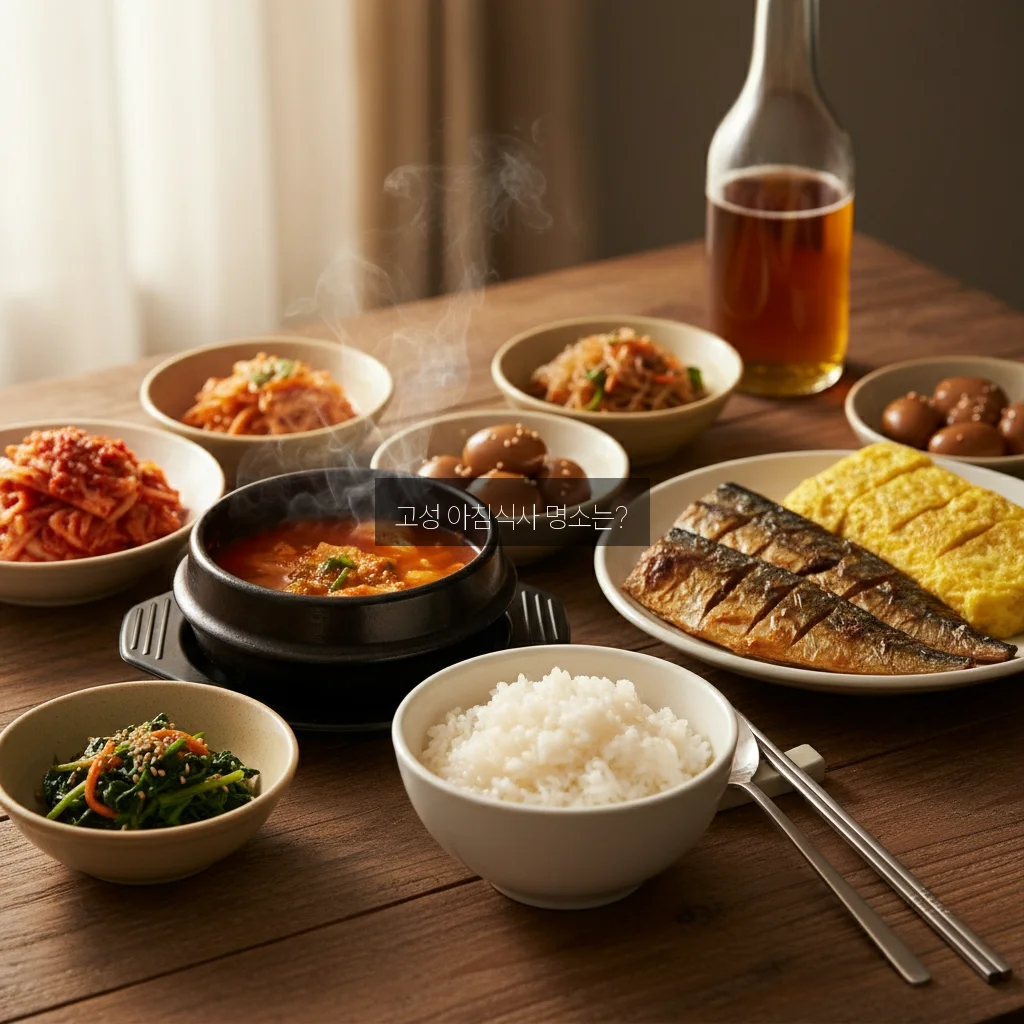 고성 아침식사 맛집 관련 이미지 1