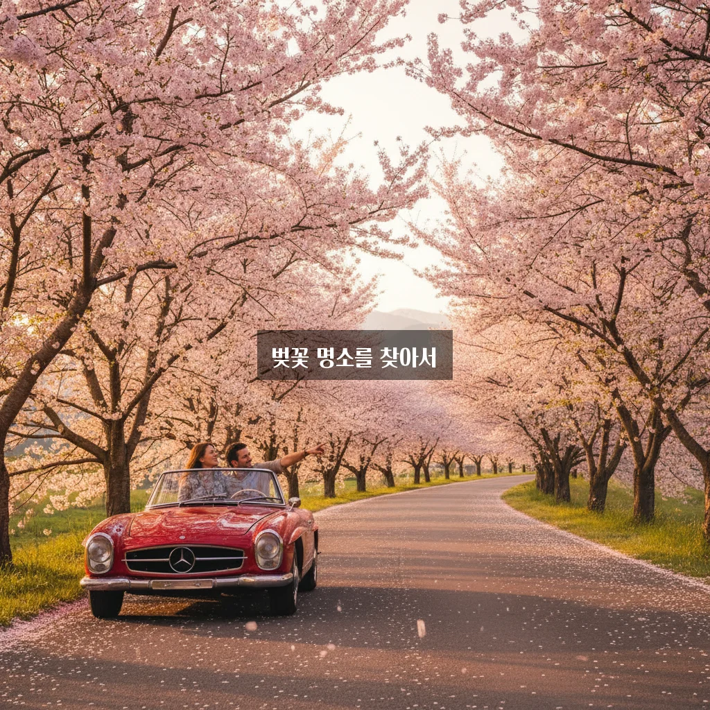 서울 근교 벚꽃 드라이브 관련 이미지 1