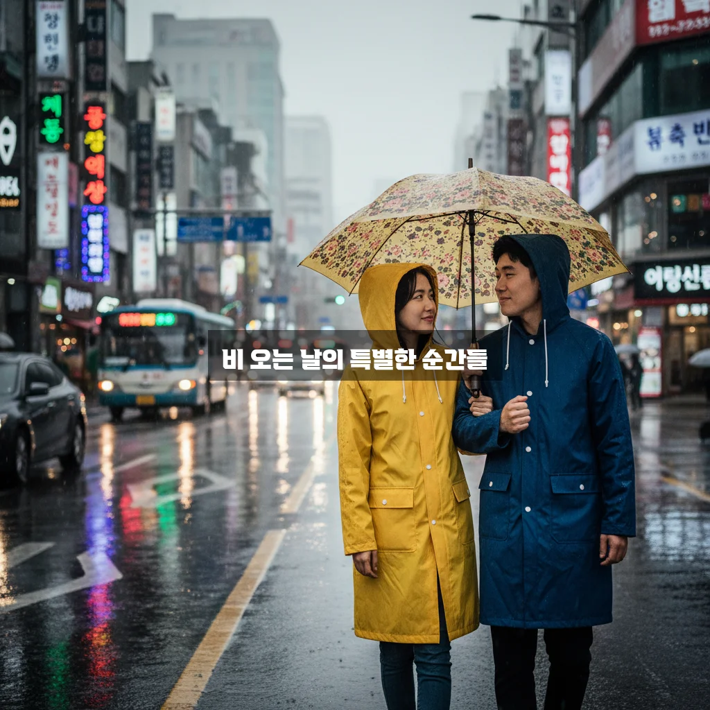 서울 비오는날 데이트 관련 이미지 2