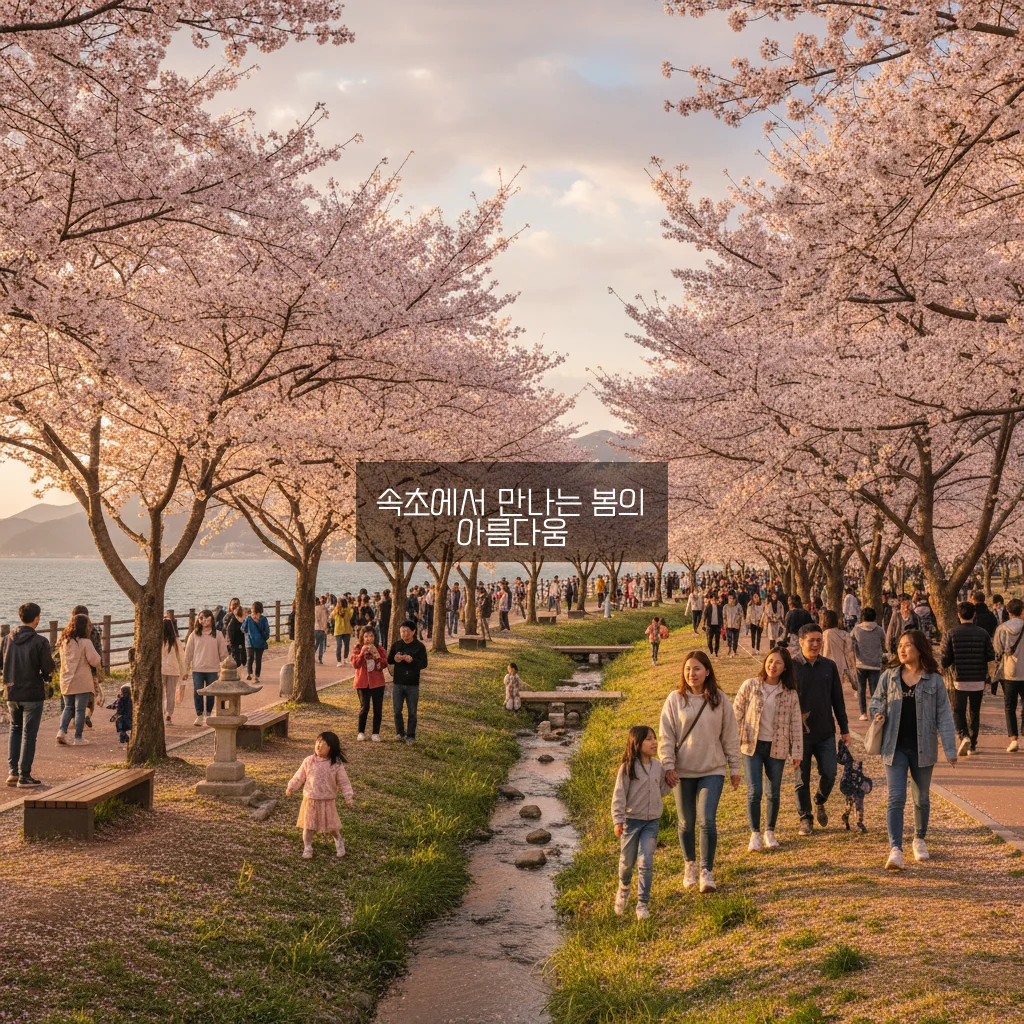 속초 벚꽃 명소 관련 이미지 3