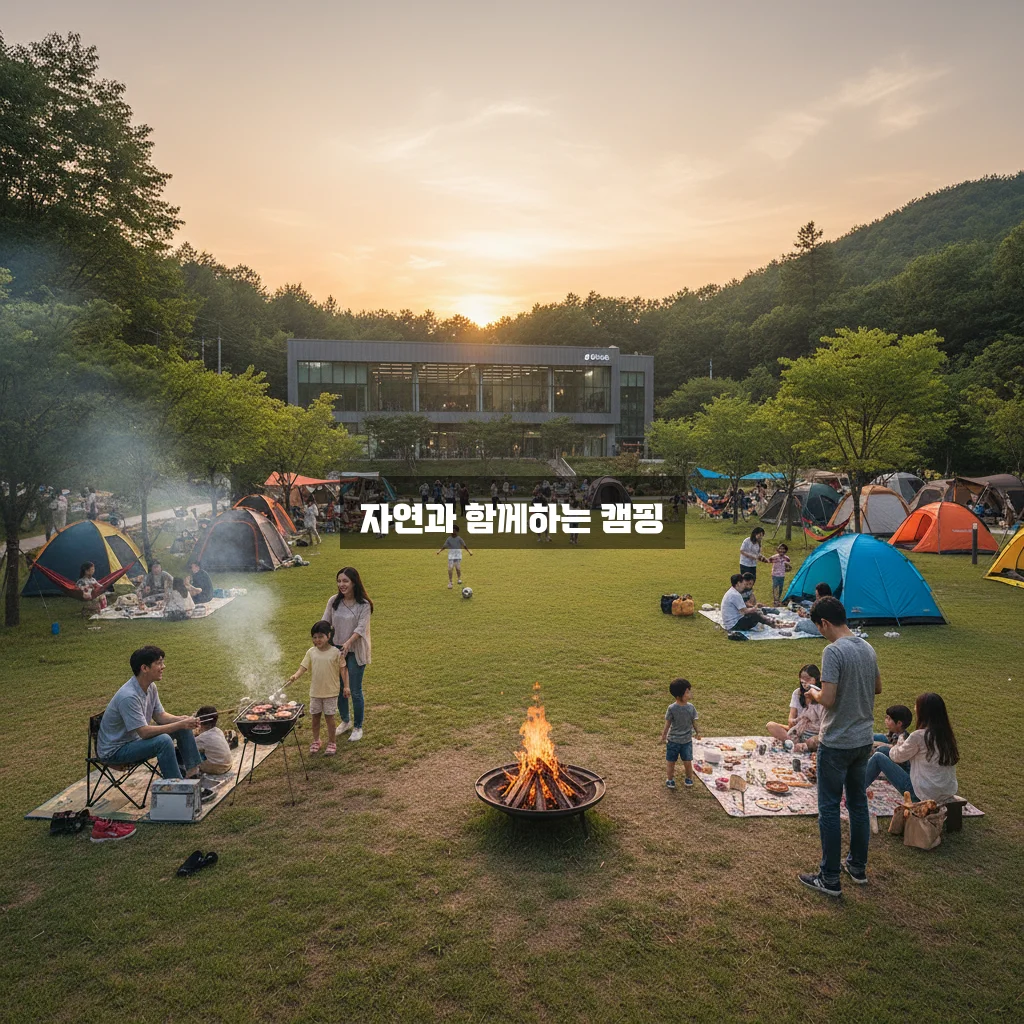 수원 유스호스텔 캠핑장 관련 이미지 2