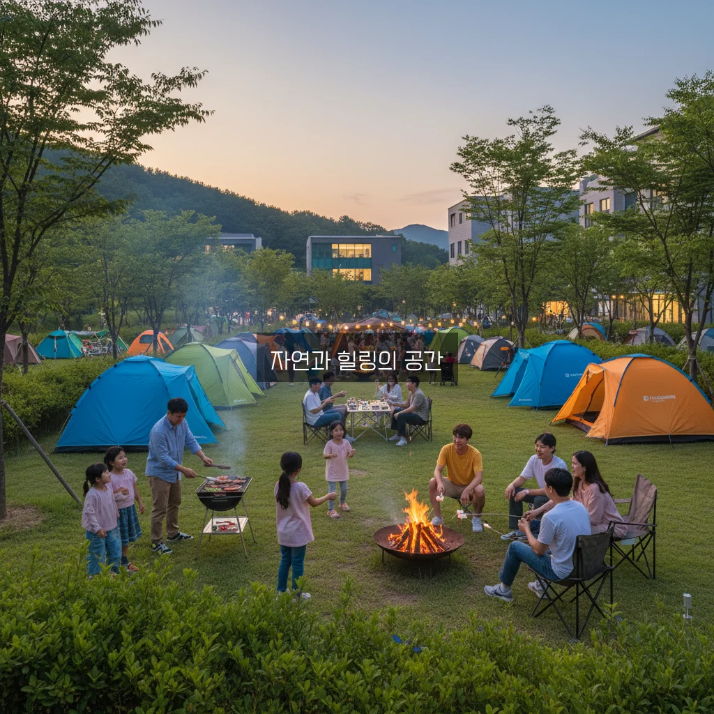 수원 유스호스텔 캠핑장 관련 이미지 3