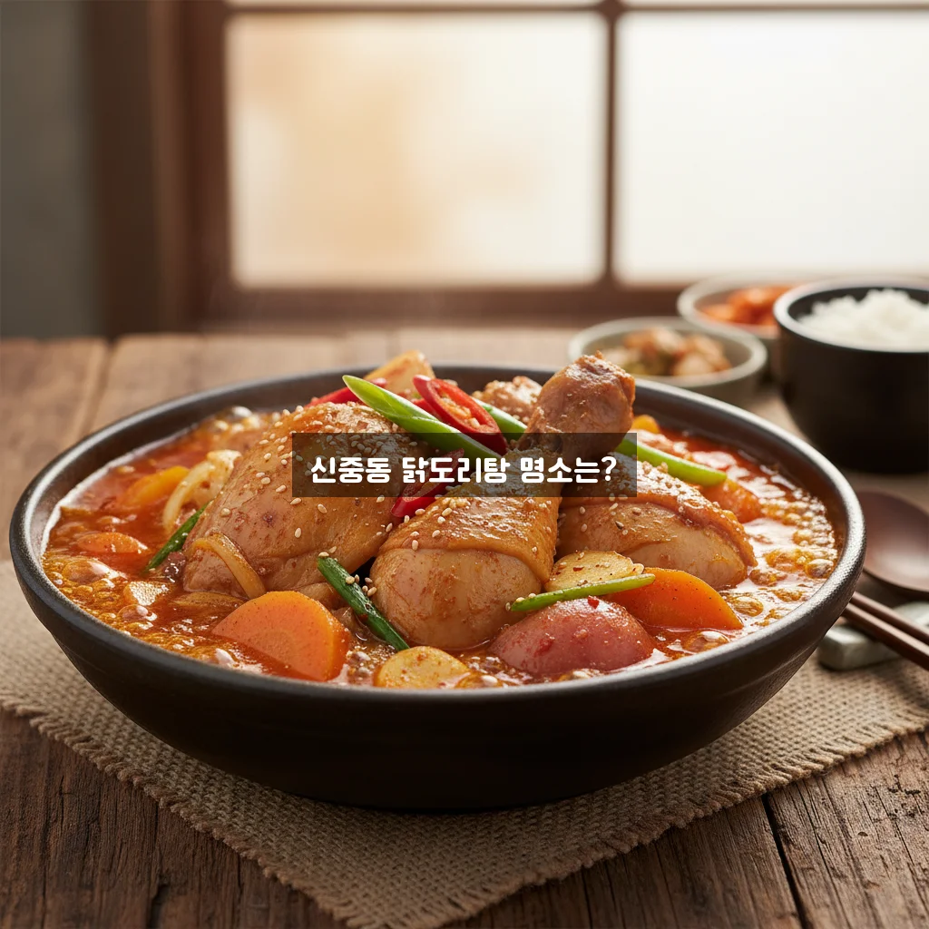 신중동 닭도리탕 맛집 관련 이미지 1