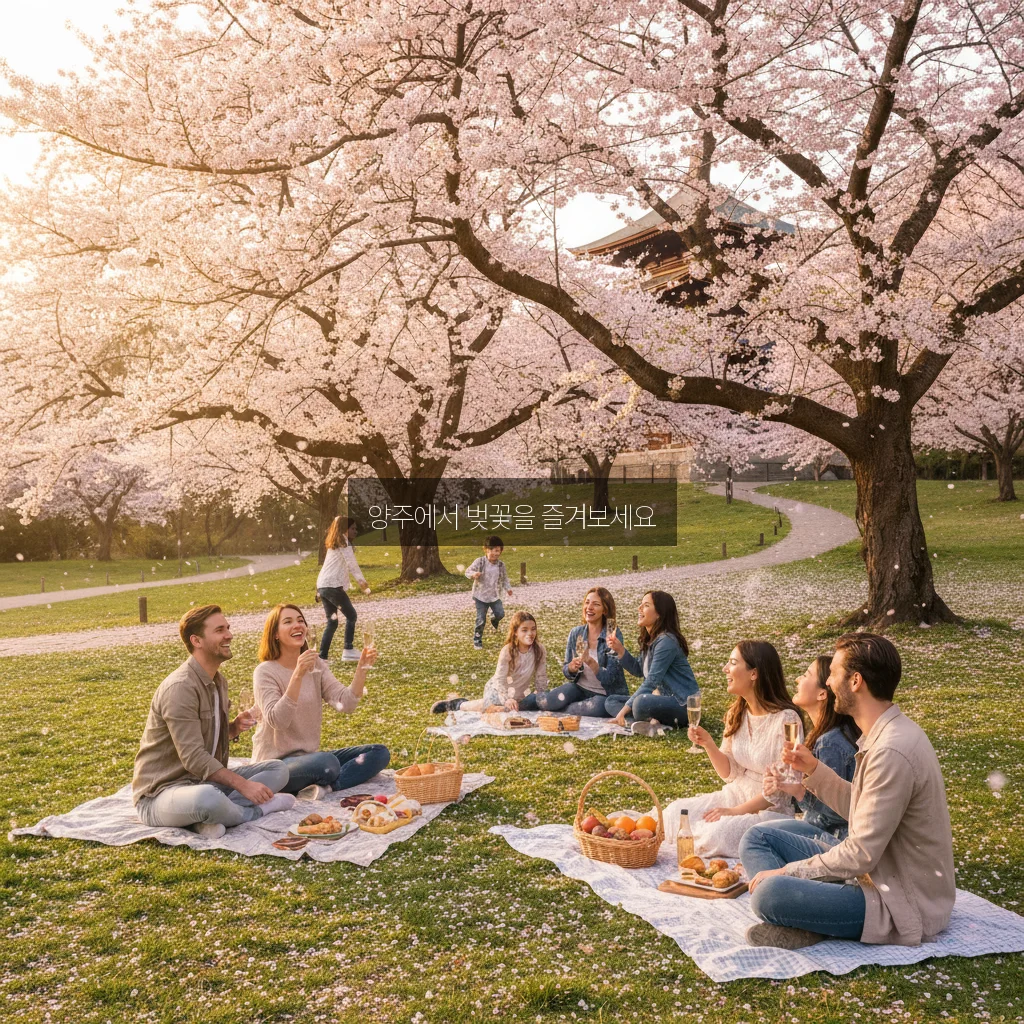 양주 벚꽃 명소 관련 이미지 2