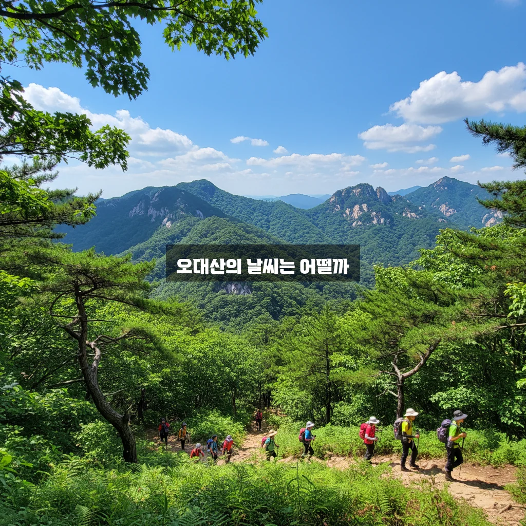 오대산 날씨 관련 이미지 2