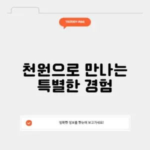 천원궁 광고
