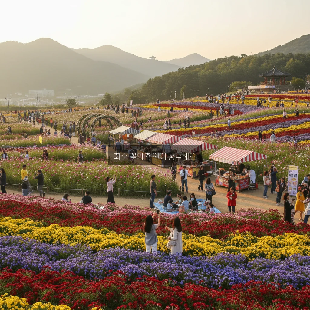 화순 꽃축제 관련 이미지 1