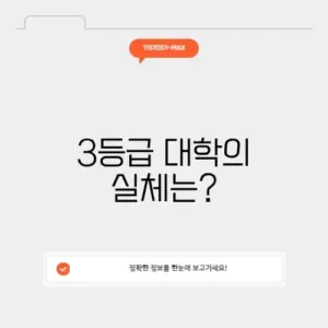 3등급 대학