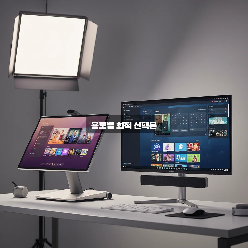 LG 스탠바이미 vs 삼성 M7 모니터 활용도 비교 관련 이미지 3