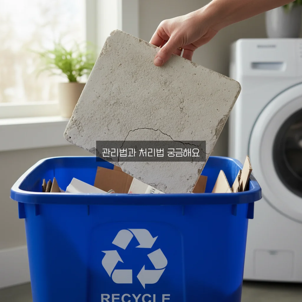 규조토 발매트 버리는 법 및 사포질 관리 관련 이미지 2