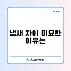 로봇청소기 로보락 vs 드리미 물걸레 냄새 비교
