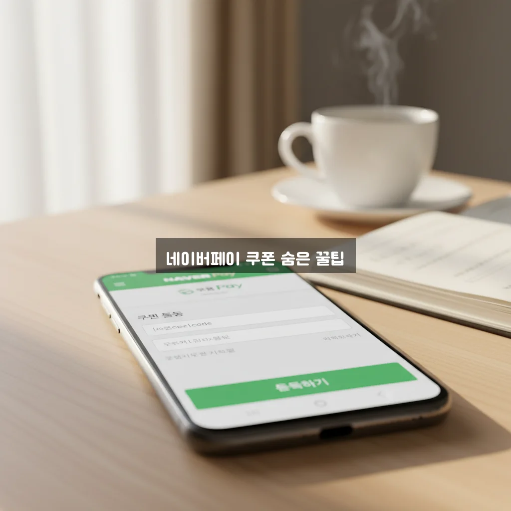 네이버페이 쿠폰 등록방법 관련 이미지 1