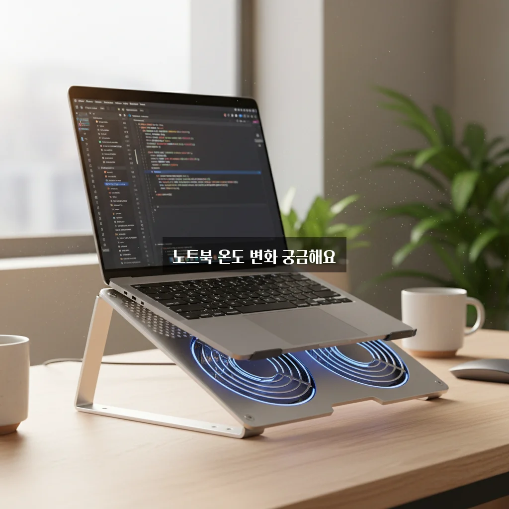 노트북 거치대 쿨링 팬 달린 것 효과 관련 이미지 3