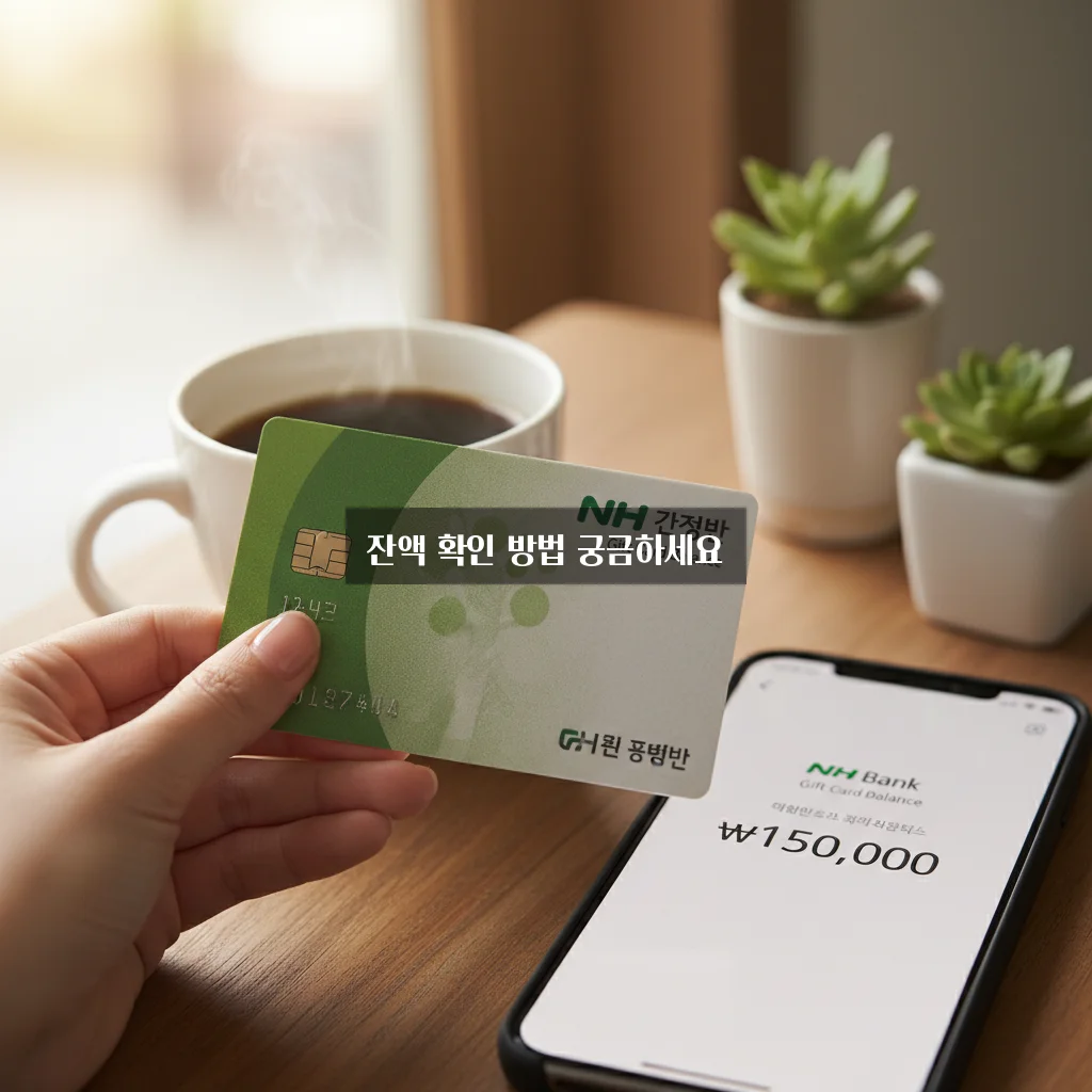 농협 기프트카드 잔액조회 관련 이미지 2