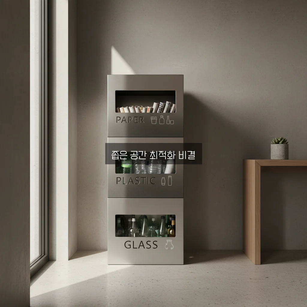 분리수거함 3단 좁은 현관용 추천 관련 이미지 3