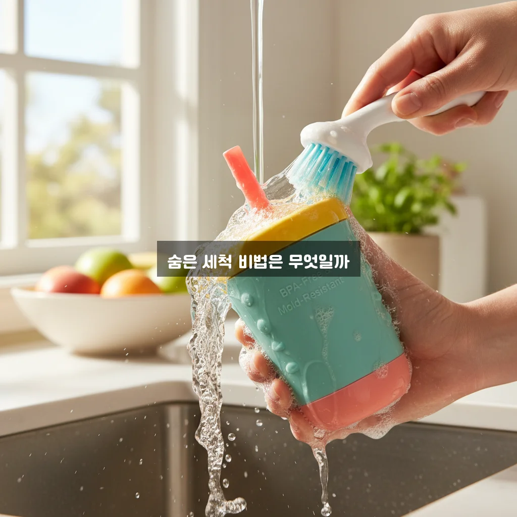 빨대컵 세척 편한 곰팡이 안 생기는 것 관련 이미지 1