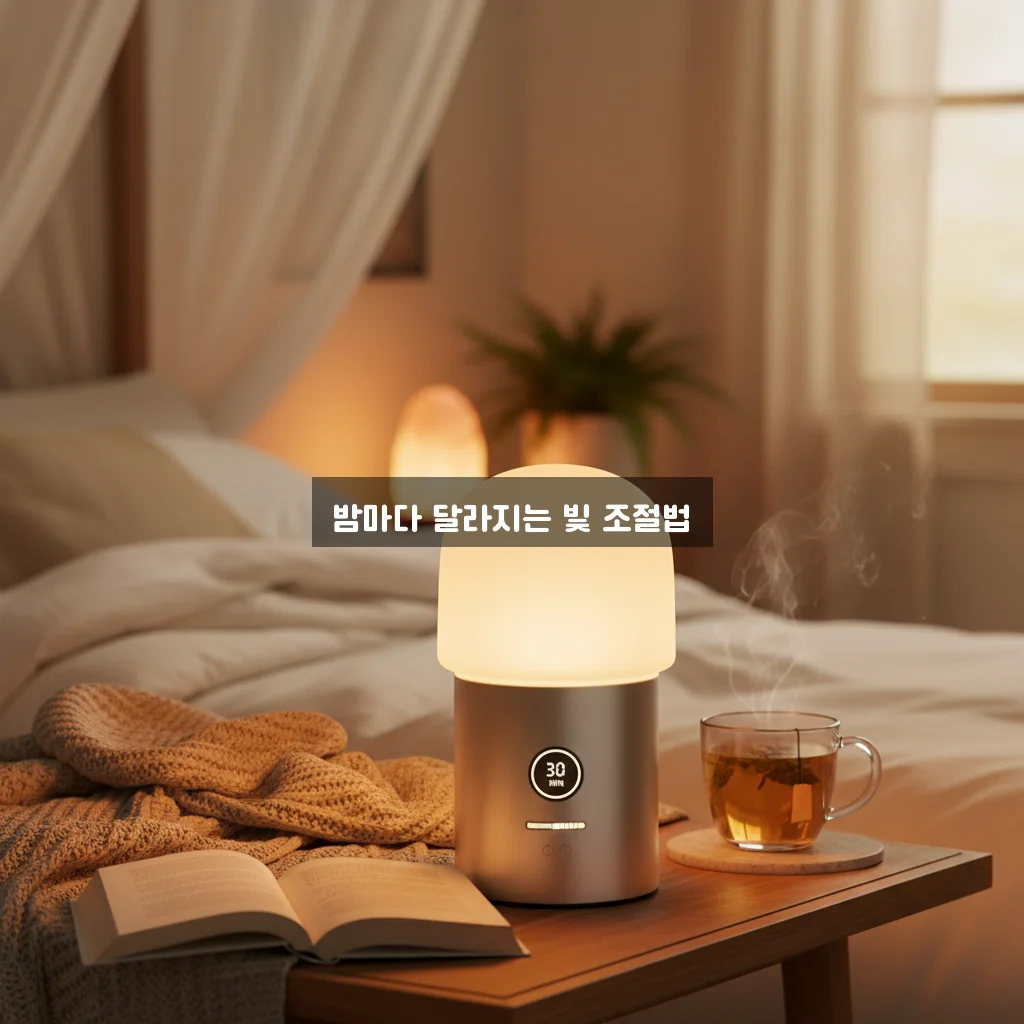 수유등 타이머 기능 및 밝기 조절 관련 이미지 3