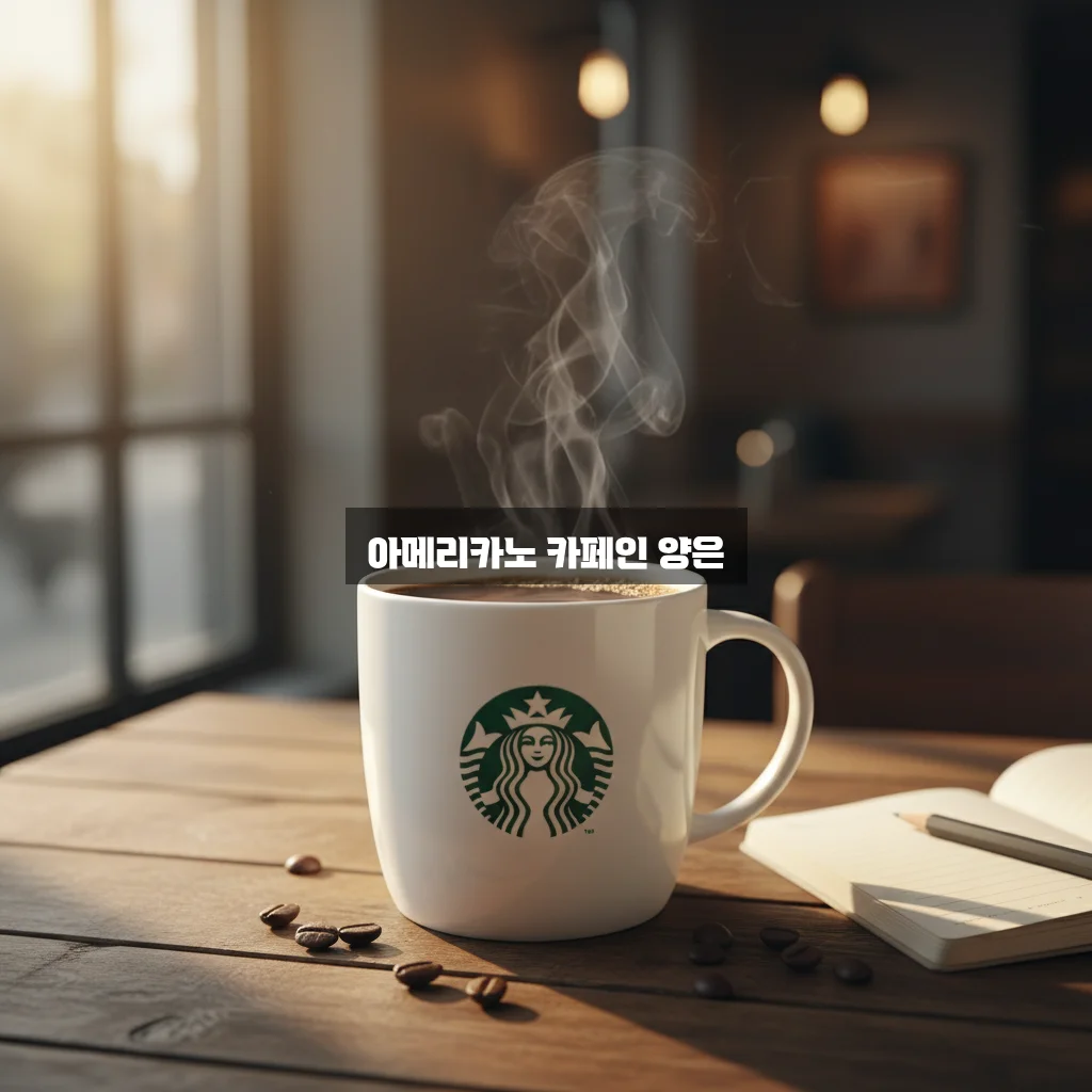 스타벅스 아메리카노 카페인 관련 이미지 3