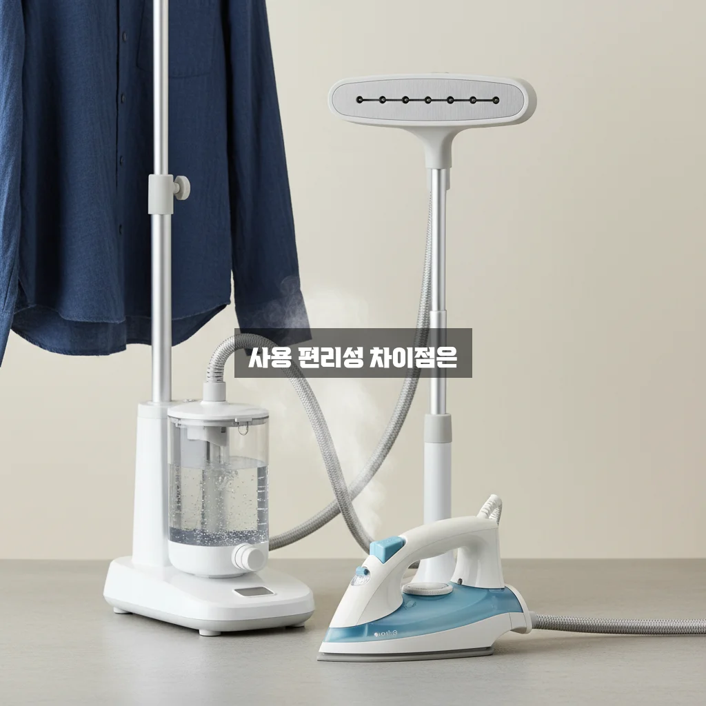 스팀다리미 핸디형 vs 스탠드형 장단점 관련 이미지 1