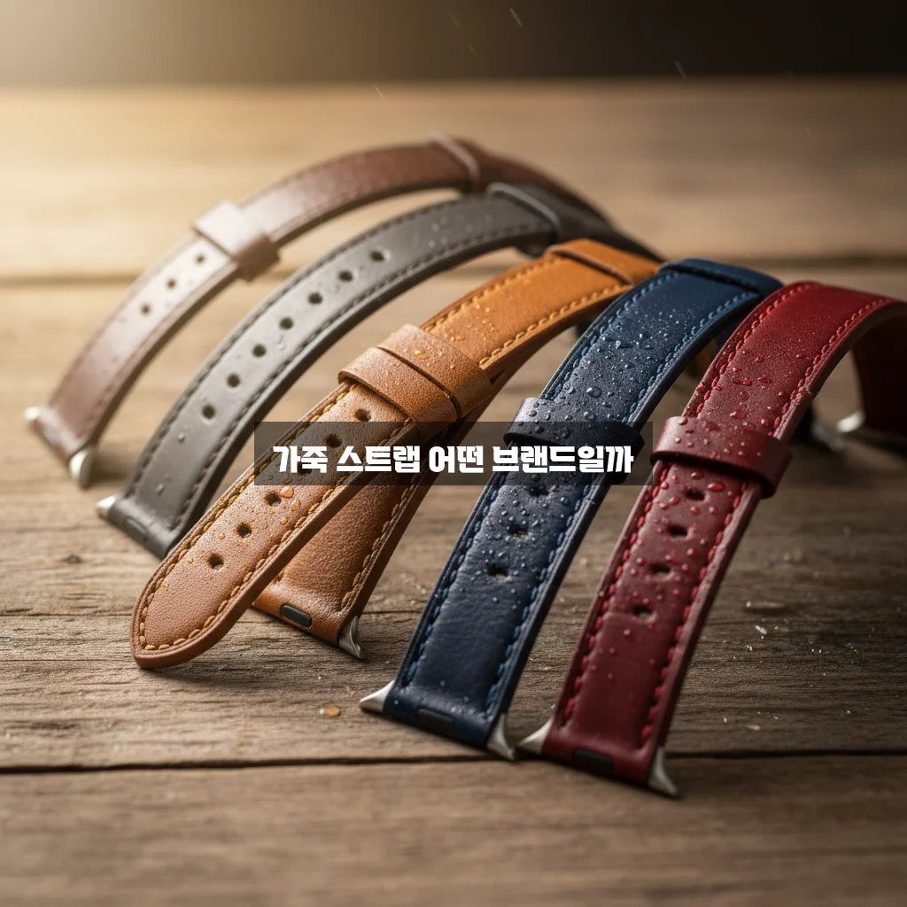 애플워치 스트랩 가죽 줄질 추천 브랜드 관련 이미지 2