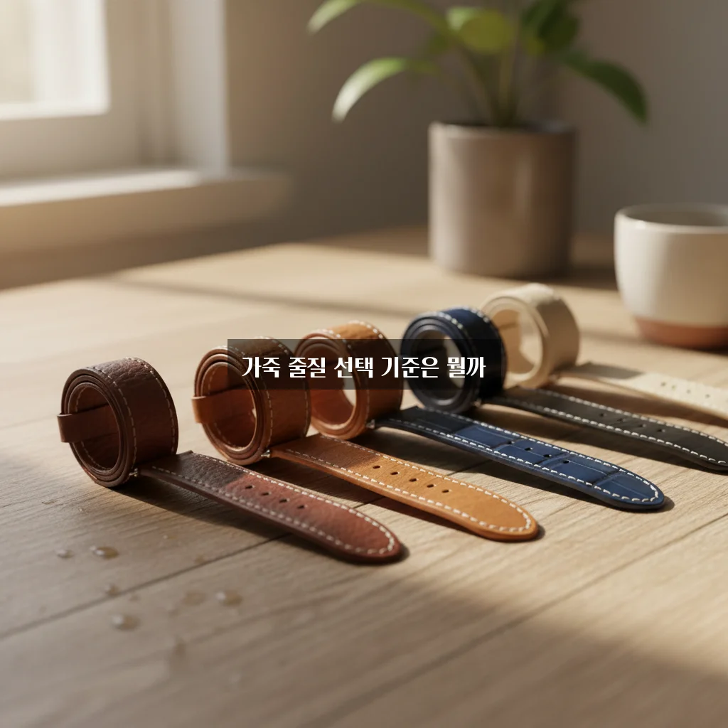 애플워치 스트랩 가죽 줄질 추천 브랜드 관련 이미지 3