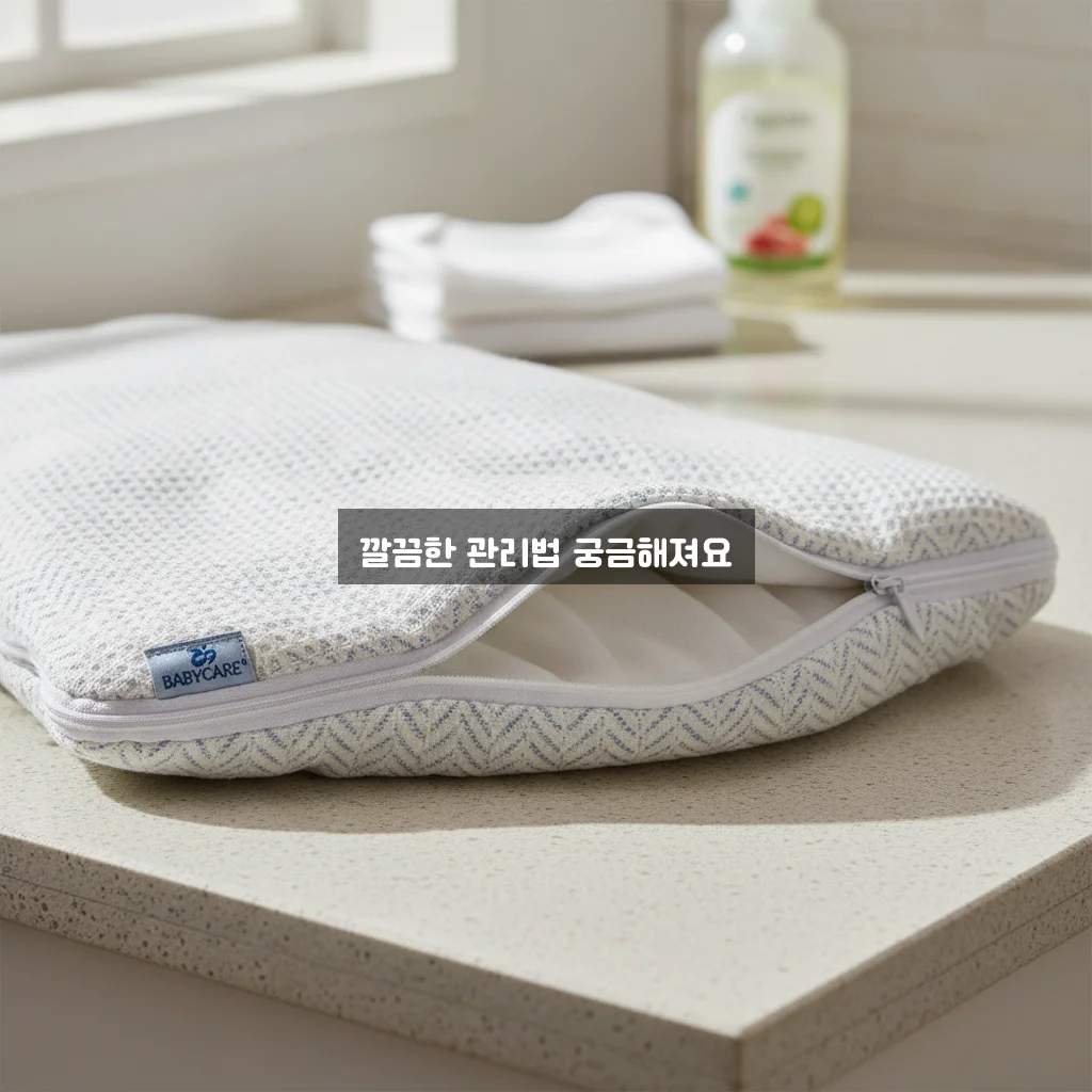 역류방지쿠션 세탁 커버 분리형 관련 이미지 3