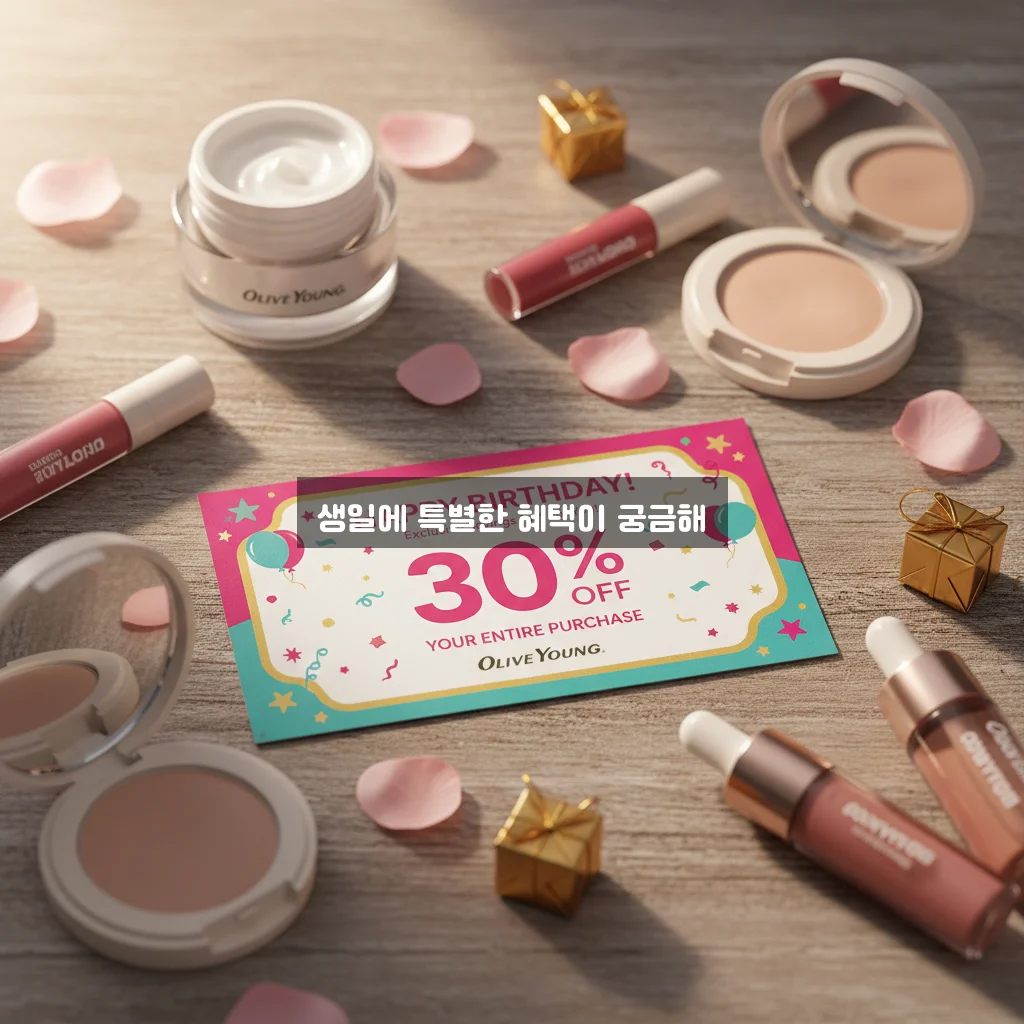 올리브영 생일쿠폰 관련 이미지 1