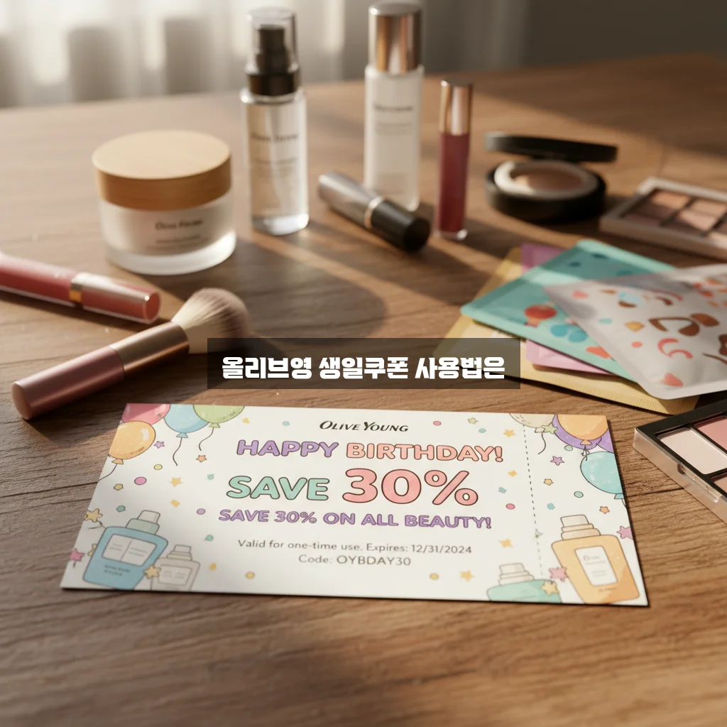 올리브영 생일쿠폰 관련 이미지 2