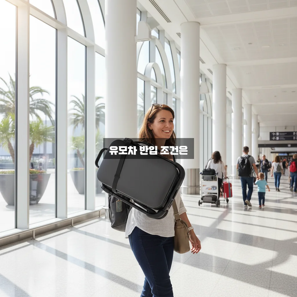유모차 휴대용 기내 반입 가능한 것 관련 이미지 2