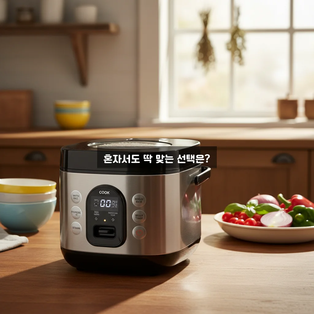 자취생 밥솥 1인용 3인용 전기밥솥 추천 관련 이미지 1