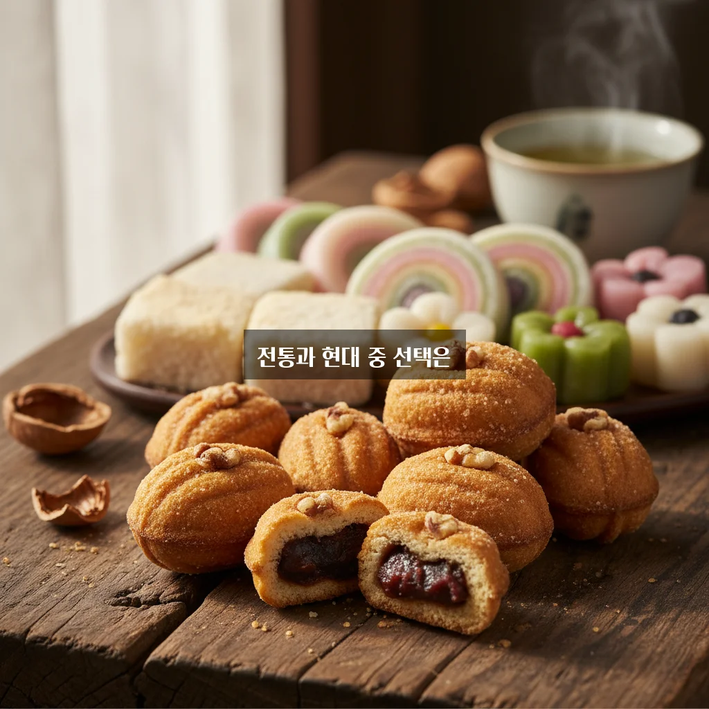조문 답례품 호두과자 vs 떡 관련 이미지 2