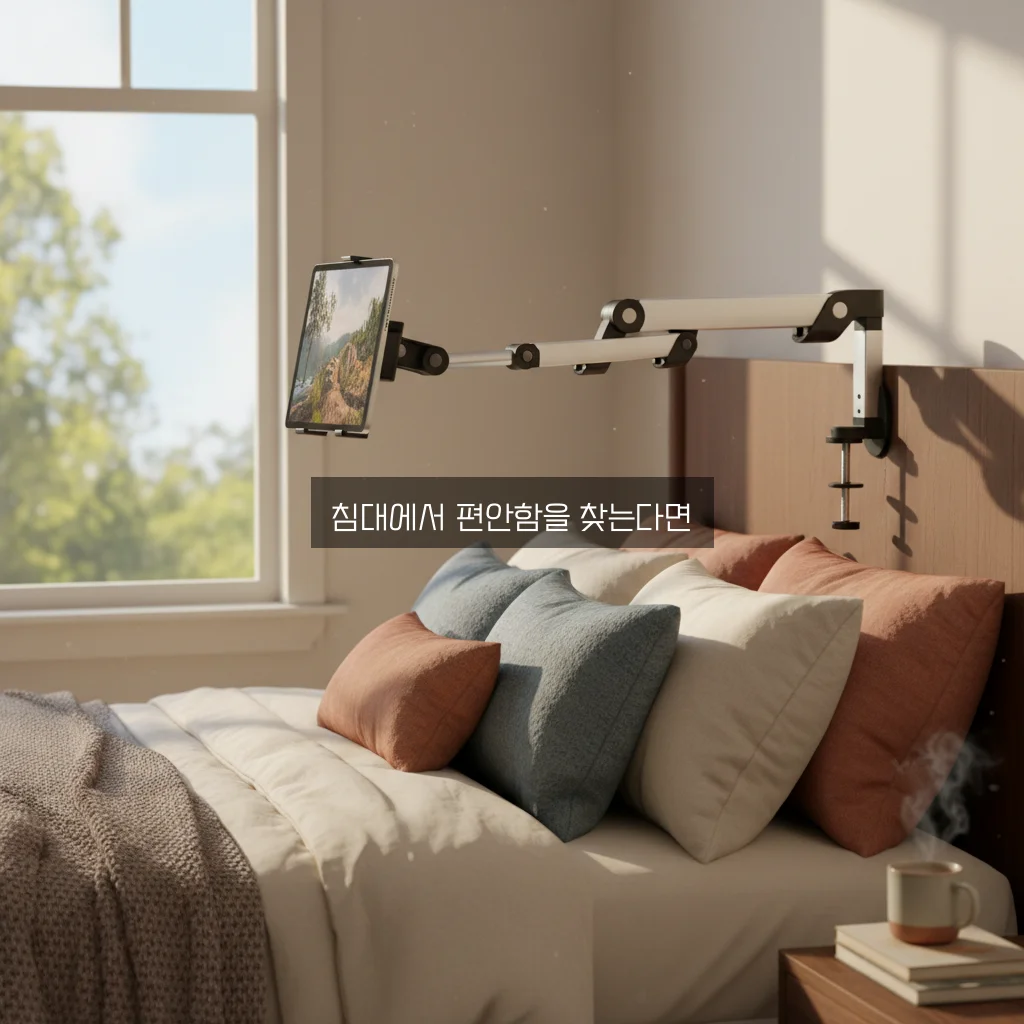 태블릿 거치대 침대용 자바라 튼튼한 것 관련 이미지 1