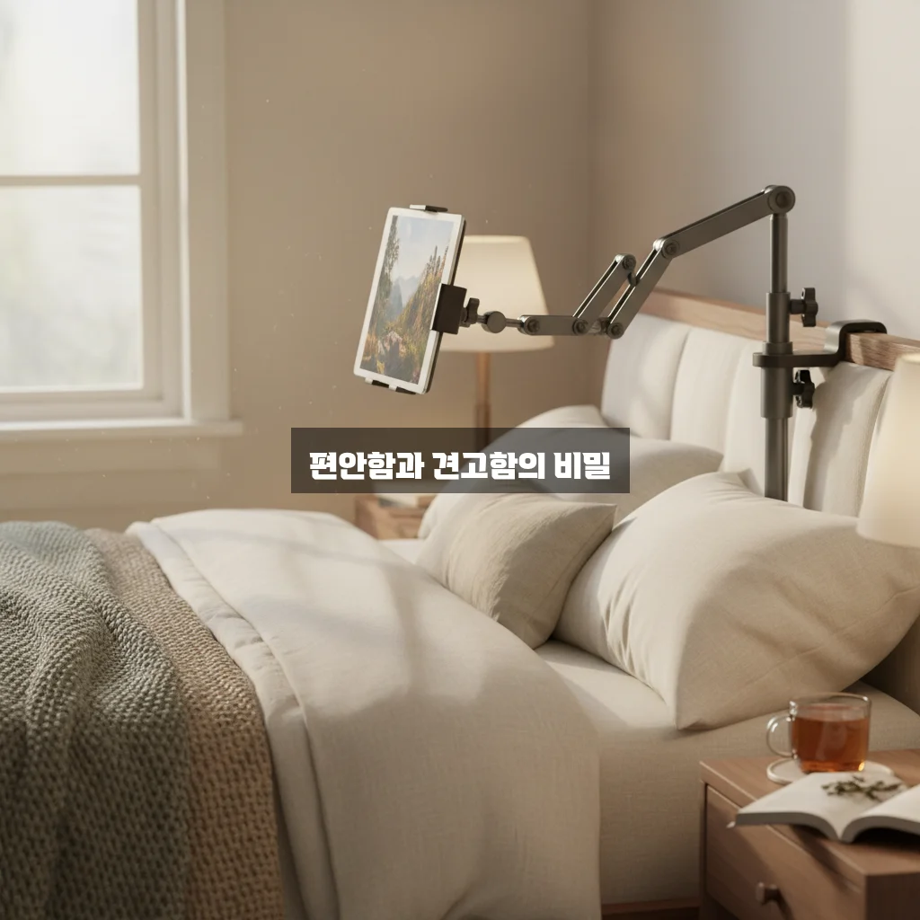 태블릿 거치대 침대용 자바라 튼튼한 것 관련 이미지 2