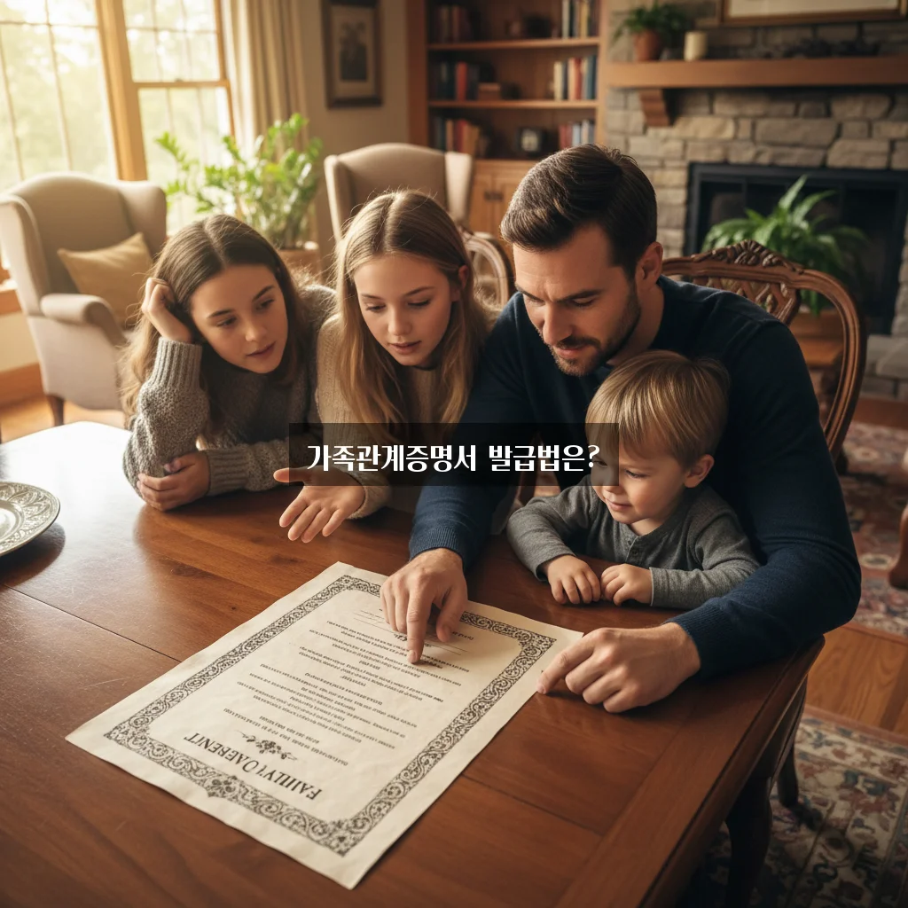 가족관계증명서 완벽 가이드: 필요한 정보와 발급 방법 알아보기 관련 이미지 3