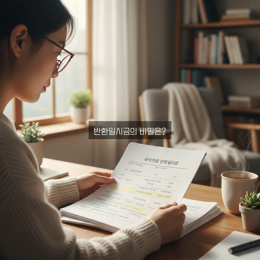 국민연금 반환일시금, 정확하게 알아보기 관련 이미지 1