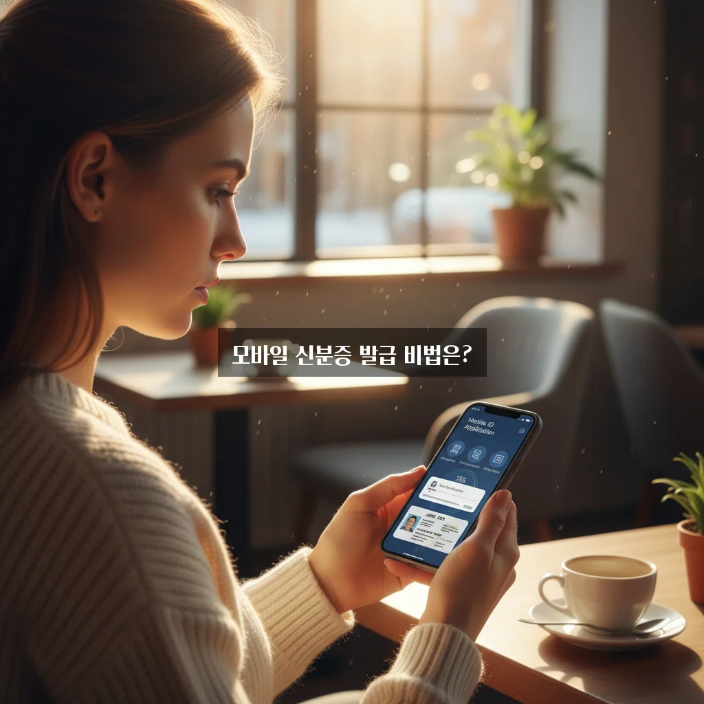 모바일 신분증 발급 방법: 간편하게 알아보기 관련 이미지 3