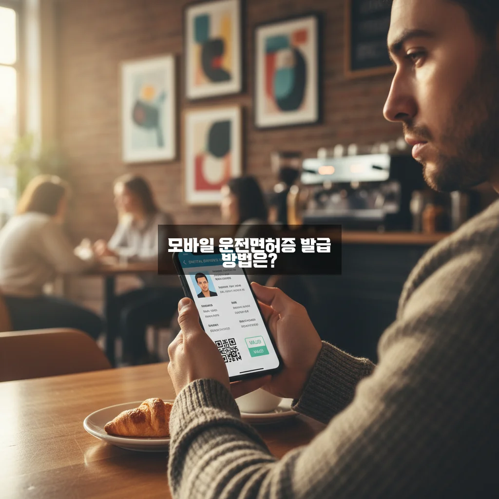 모바일로 쉽게 발급받는 인터넷 운전면허증 방법 알아보기 관련 이미지 2