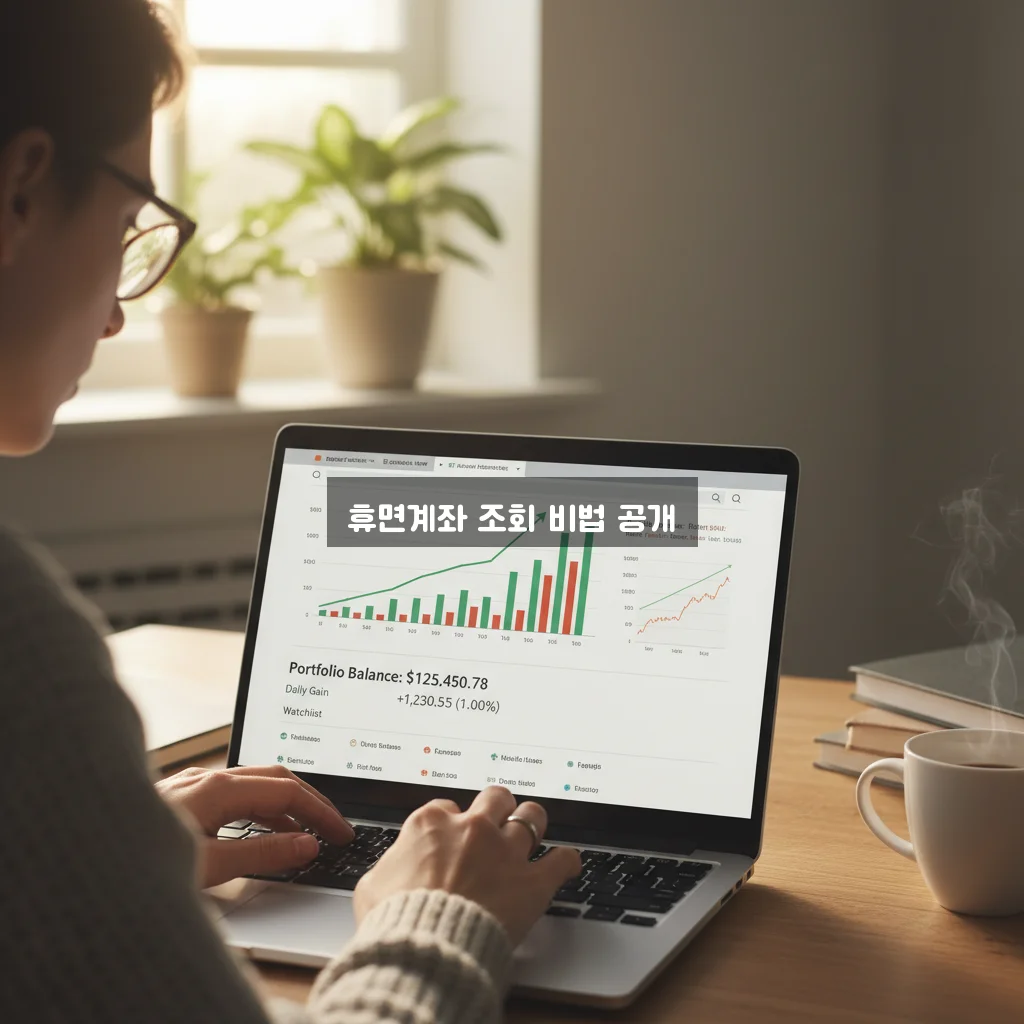휴면계좌 통합 조회 방법 완벽 정리하기 관련 이미지 3