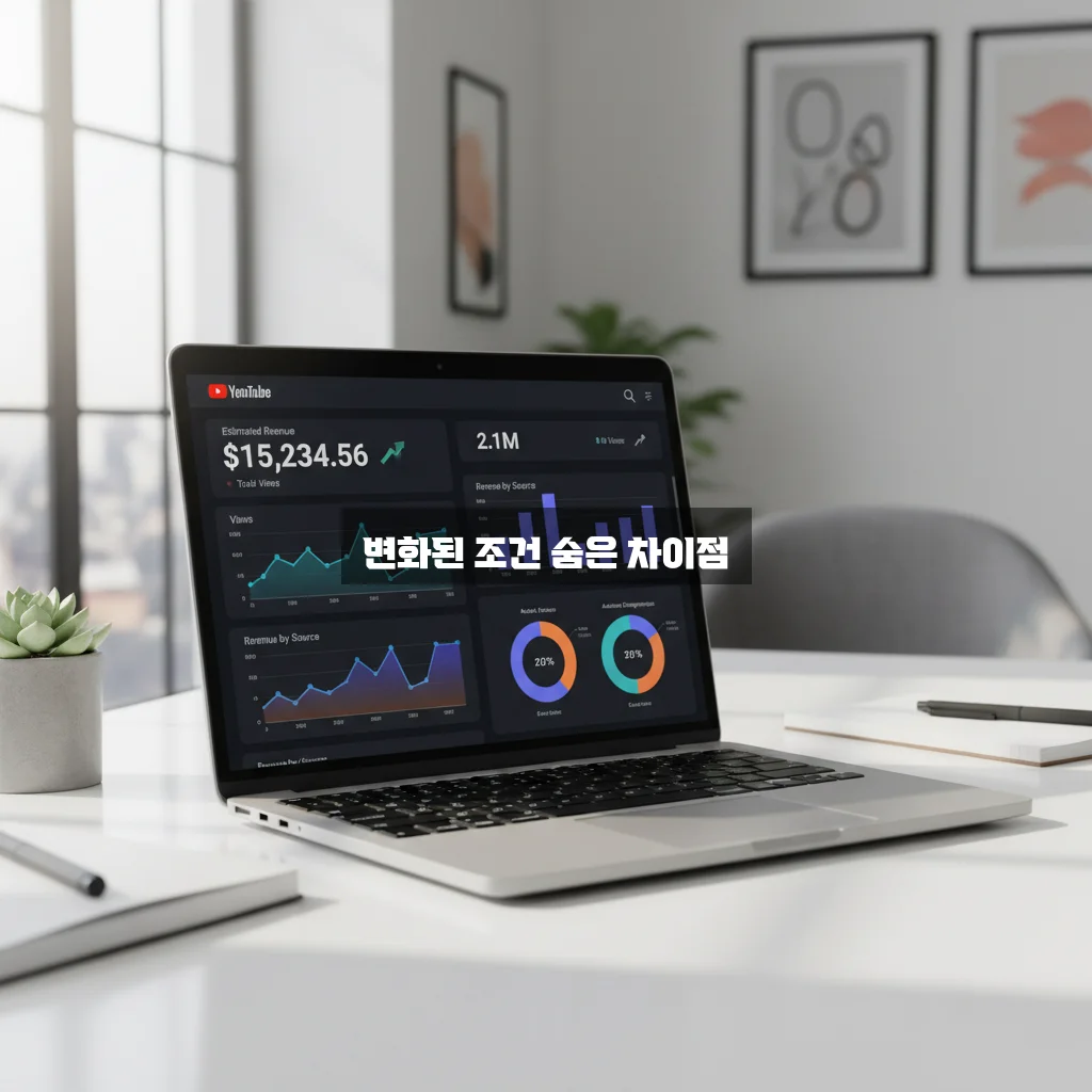 2026년 유튜브 수익창출 조건 완벽 비교 가이드 관련 이미지 3