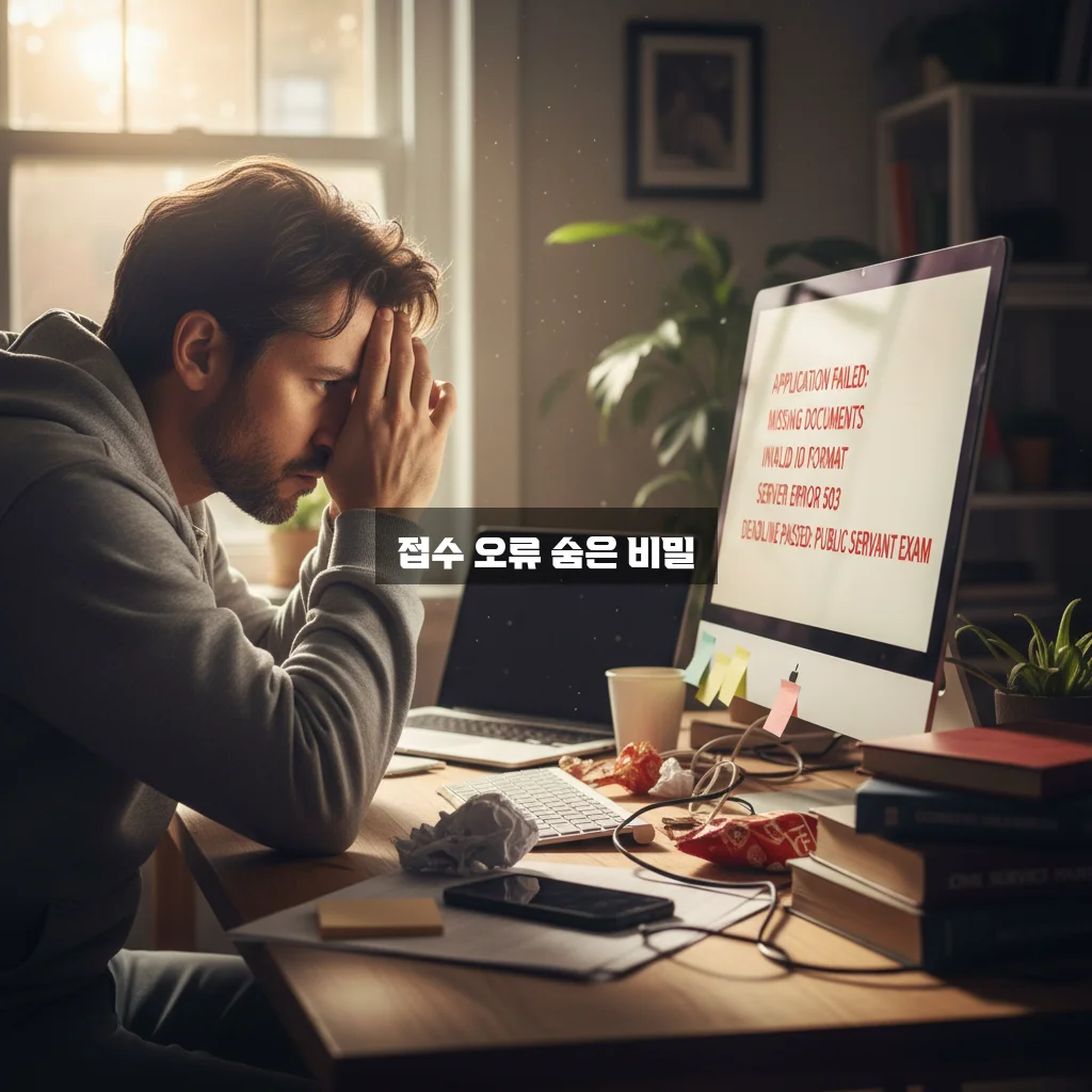 공무원 시험 원서접수 오류 해결 최신 방법 완벽 정리 관련 이미지 1