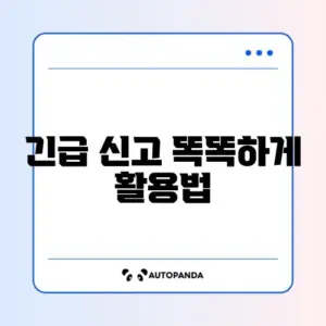 119 신고 요령 해지 방법 완벽 정리 가이드 알아보기