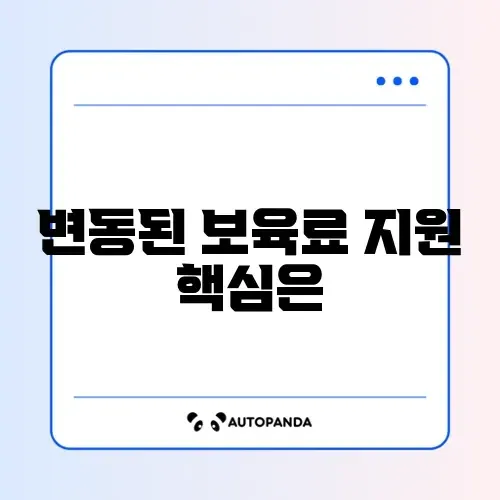 2024년 보육료 지원 신청 가격 최신 정보 완벽 정리 알아보기