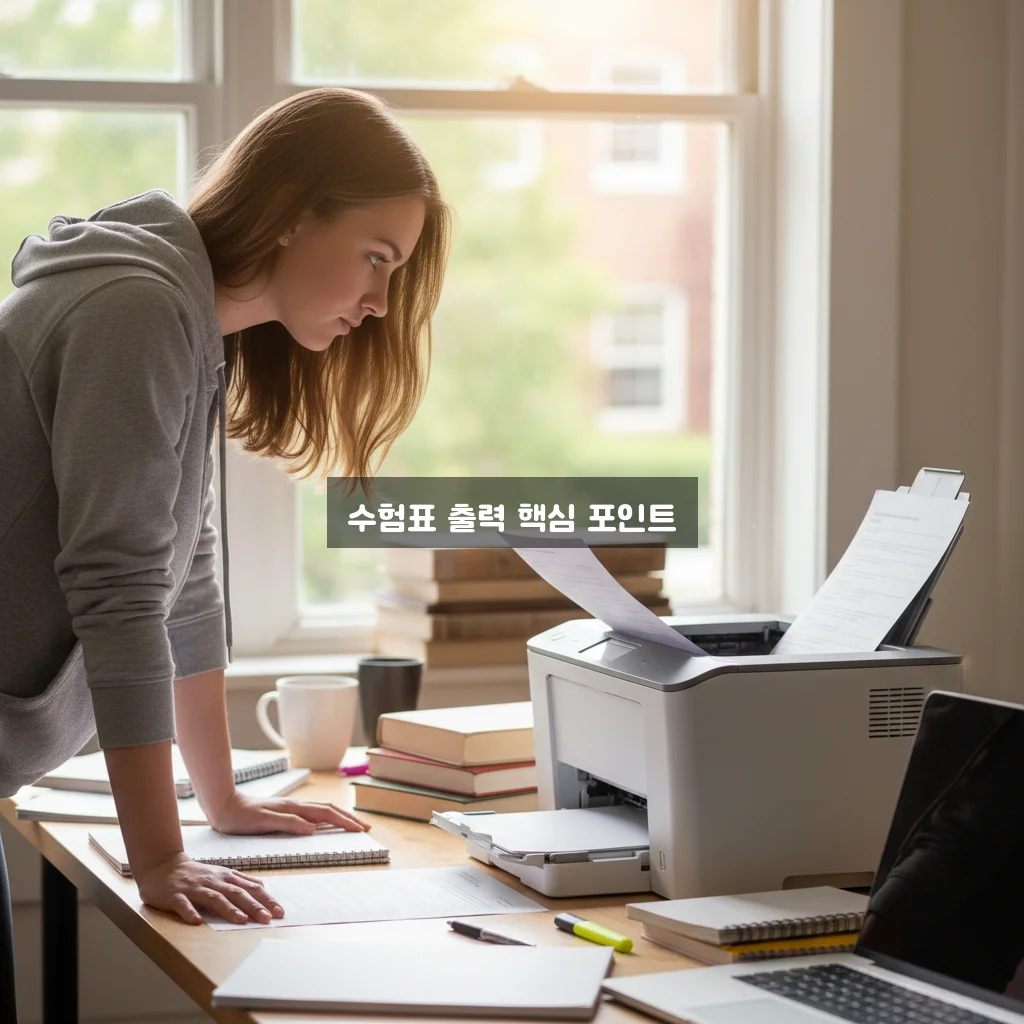 수험표 출력 변경 완벽 정리 가이드 알아보기 관련 이미지 2