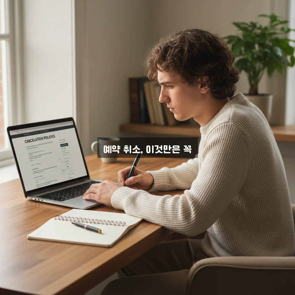 숙소 예약 취소 방법 완벽 정리 가이드 알아보기 관련 이미지 1