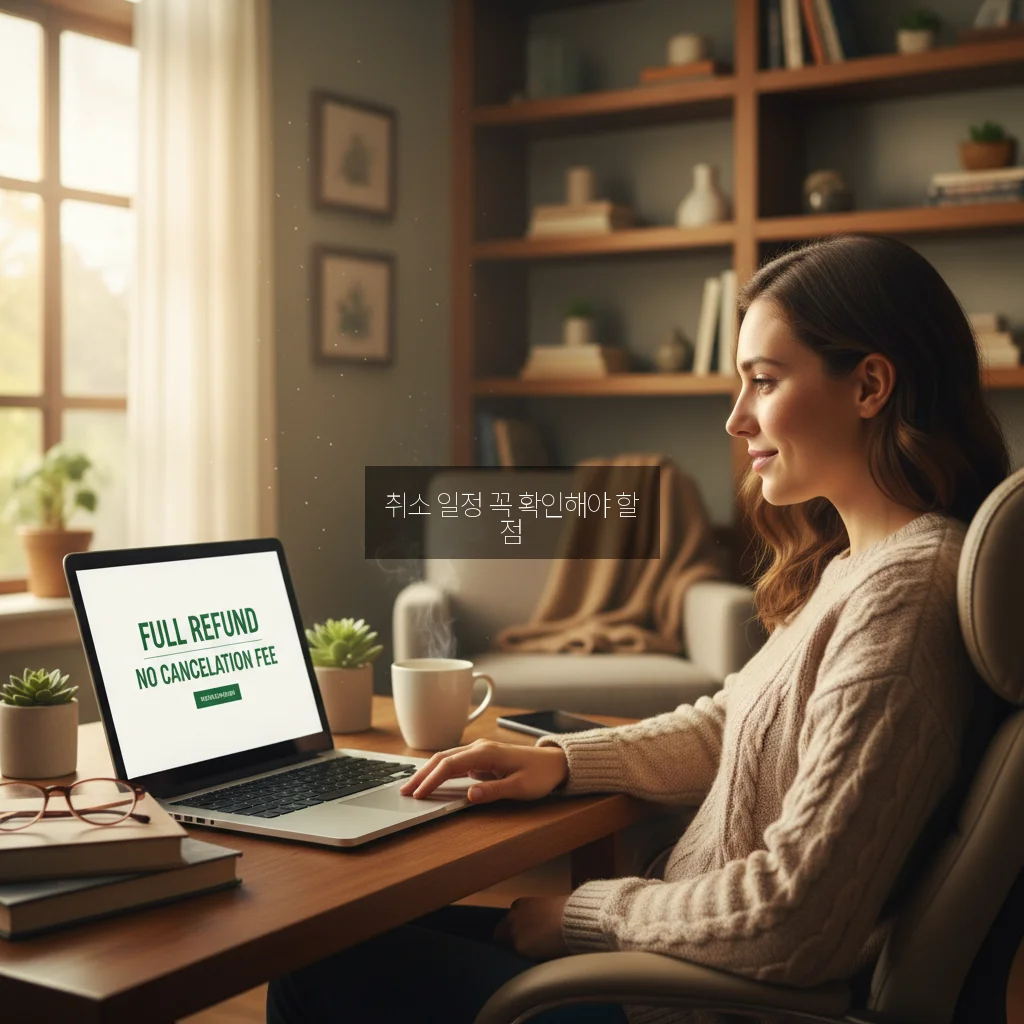 숙소 예약 취소 일정 최신 완벽 정리 가이드 관련 이미지 2