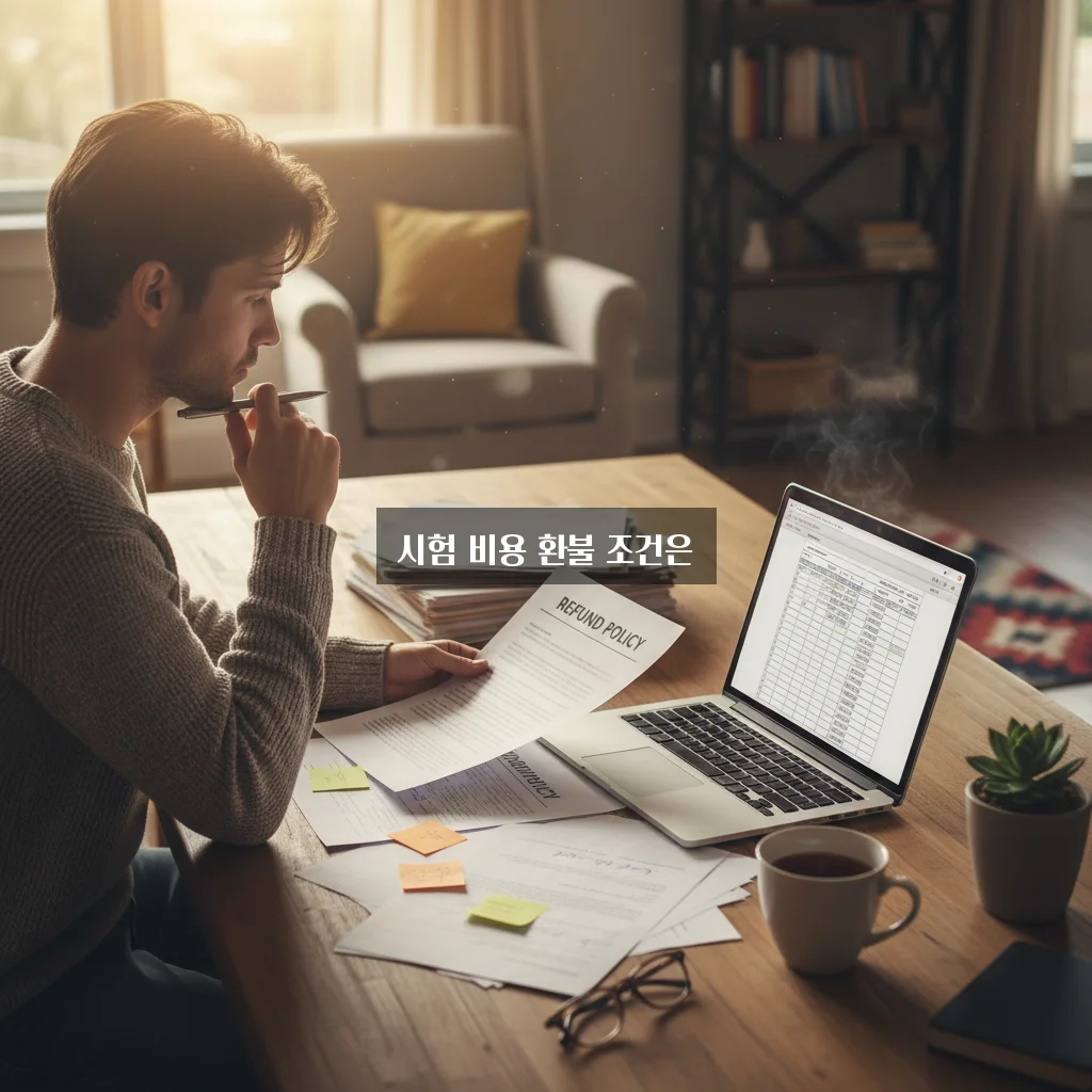 시험 환불 규정과 비용 완벽 정리 가이드 관련 이미지 2